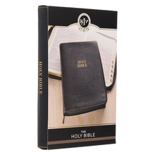 KJV Bible Large Print Thinline  with Thumb Index and Zippered Closure