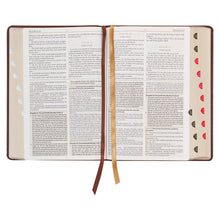 Art Nouveaux Framed KJV Study Bible with Thumb Index, Large Print