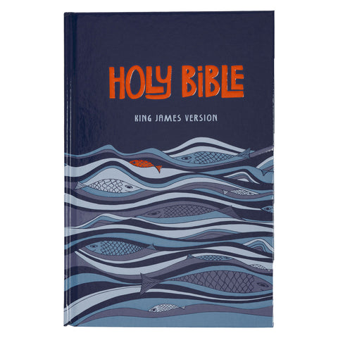 Sea and Fish Design King James Version Bible