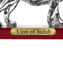 Lion Of Judah on Wood Base