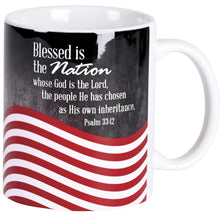 Blessed is the Nation Flag Mug