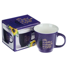 She is Clothed with Strength & Dignity Mug- Proverbs 31:25