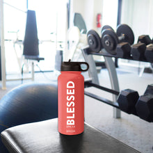 32 oz Stainless Steel Bottle - Blessed