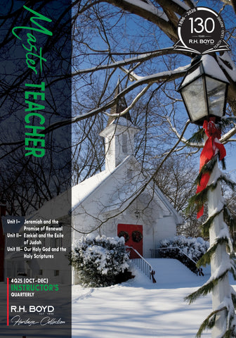Master Teacher Adult Christian Life, QTR 4 (October-December)