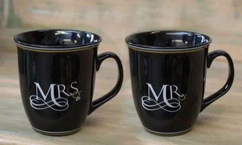 Mr. and Mrs. Happily Ever After Coffee Mugs