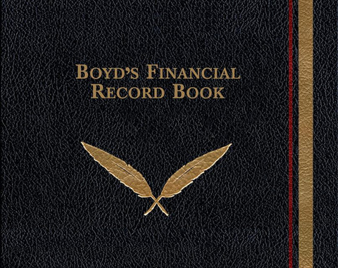 Boyd's Financial Record Book