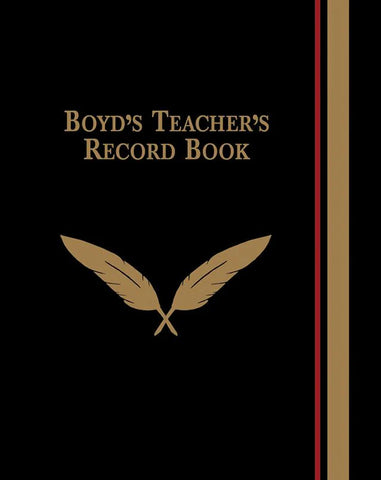 Boyd’s Teacher Record Book