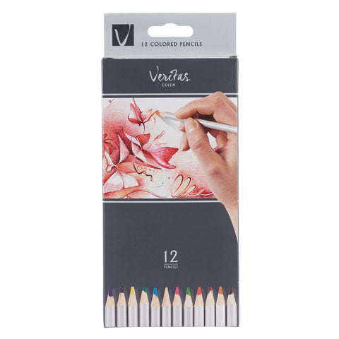 Veritas Coloring Pencils- 12 Colored Pencils