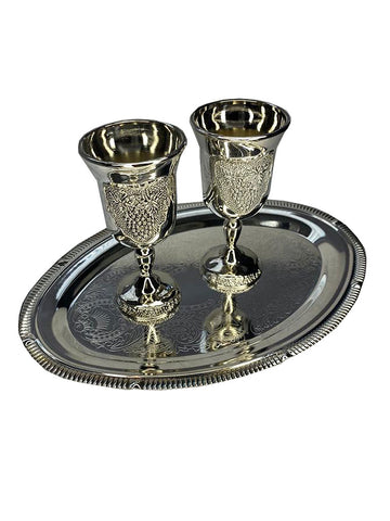 Mini Communion Set Silver Plated