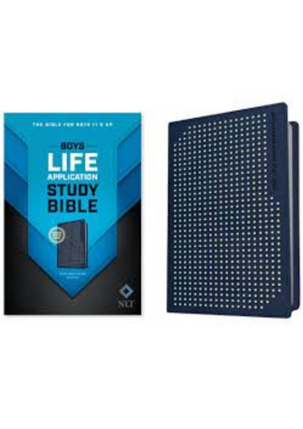 NLT Boys Life Application Study Bible, Leatherlike