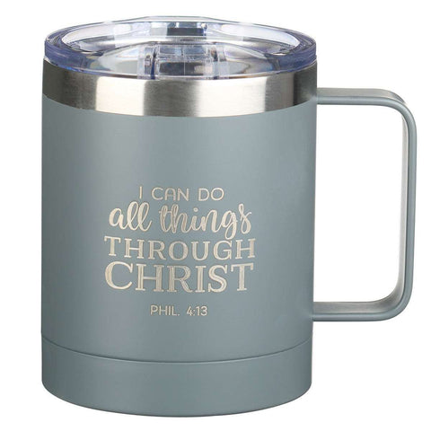 I Can Do All Things-Phillipians 4:13 Stainless Steel Mug