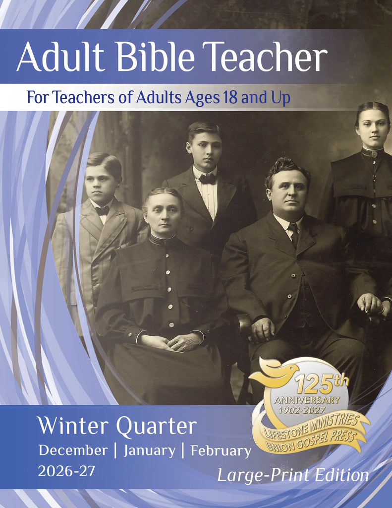 Adult Bible TEACHER LARGE-PRINT Edition WINTER Quarte (Dec to Jan) 2026-27