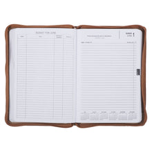 All Things Are Possible 2025 Executive Planner with Zipper Closure - Matthew 19:26