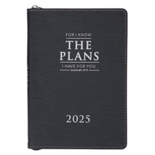 Know the Plans 2025  Executive Planner with Zipper Closure - Jeremiah 29:11