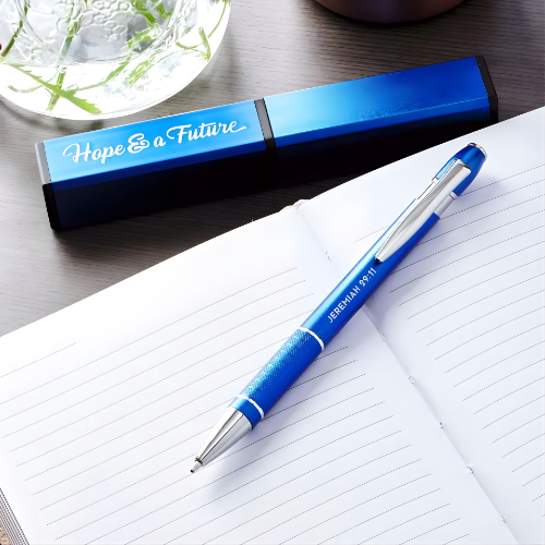 The Plans Stylish Pen and Gift Case- Jeremiah 29:11