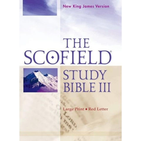 The Scofield Study Bible III, NKJV, Large Print Edition w/Thumb Index