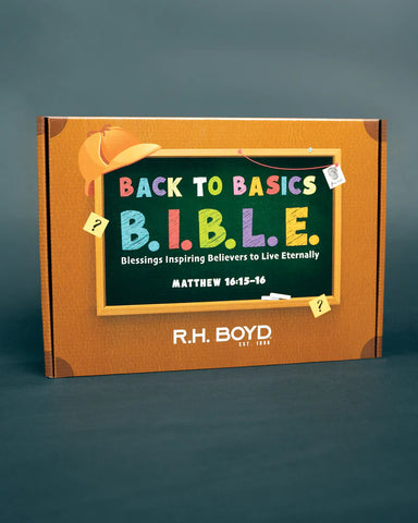 Back To Basics B.I.B.L.E.: Vacation Bible Study (VBS) Kit Box