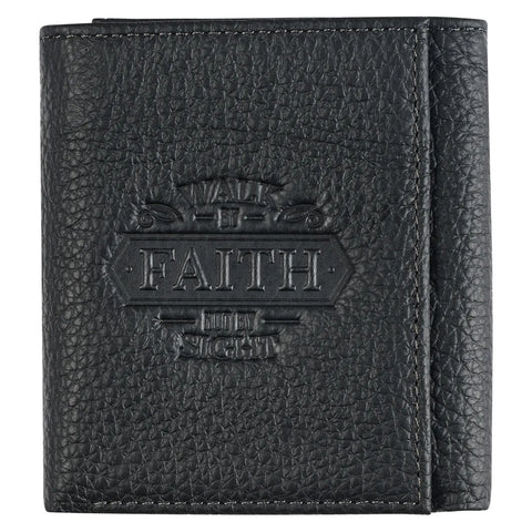 Walk by Faith RDIF Blocking Wallet-2 Corinthians 5:7