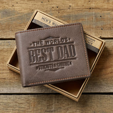 The World’s Best Dad RDIF Blocking Wallet-Joshua 1:9