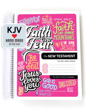 Spiral Bible™ - KJV New Testament - For Girls (Read, Take Notes, Color & Draw)