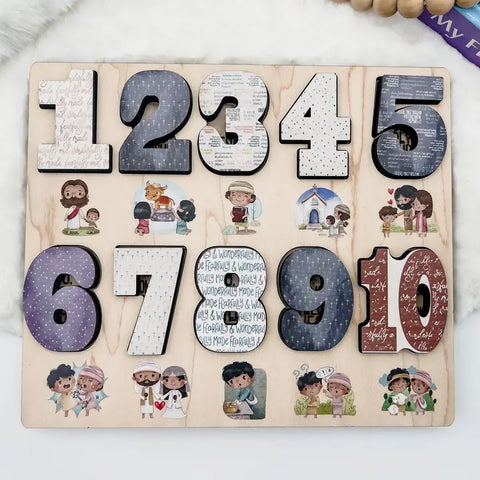 10 Commandments Wooden Puzzle