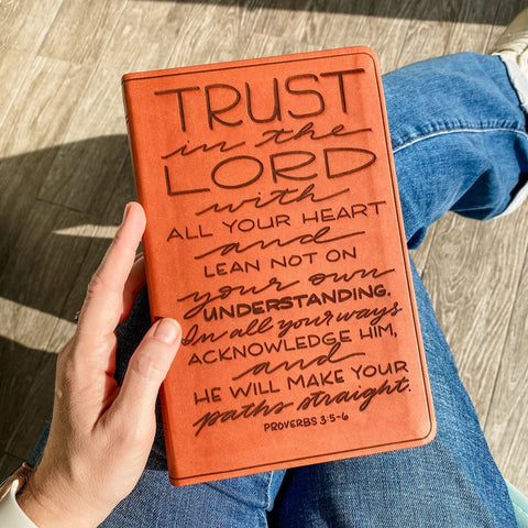 Esv Thinline Large Print Bible - Trust in Lord