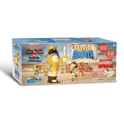 David & Goliath Play Set