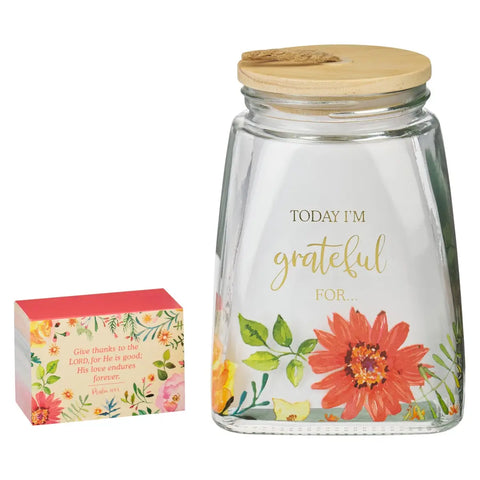 Today I’m Grateful Gratitude Jar With Cards
