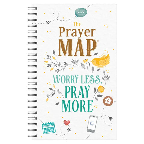The Prayer Map: Worry Less, Pray More Devotional