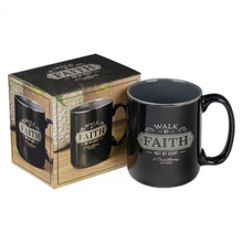 Walk By Faith Ceramic Coffee Mug- 2 Corinthians 5:7