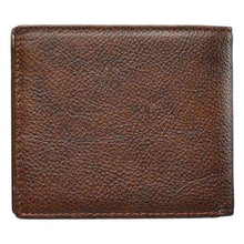 Strong and Courageous Full Grain Leather RDIF Blocking Wallet- Joshua 1:9