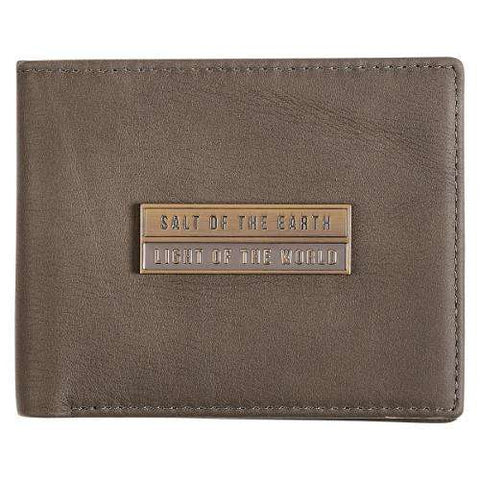 Cartera de cuero genuino con bloqueo RDIF de Salt of the Earth