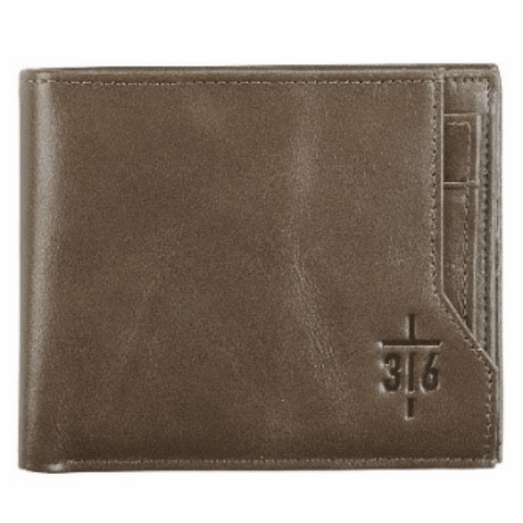 John 3:16 Cross RDIF Blocking Wallet