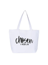 Chosen Zippered Tote Bag