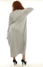 Women's Loose-Fit Baggy Faith Dress with Side Pockets (One Size: Fits Small to 3X)