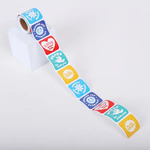 Christian Sayings Sticker Roll 100 Ct