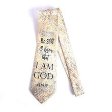 Be Still and Know That I Am God Tie