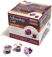 Fellowship Cup® Prefilled Communion Cups- Juice and Wafer Set/ 100 Count