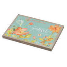 Be Grateful Medium Glass Cutting Board- Hebrews 12:28
