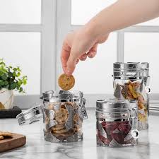 Mitbak Airtight Canister Set 3 | Food, Coffee, Tea Storage