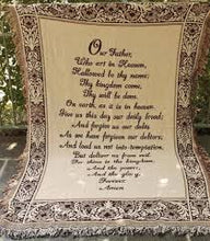 Our Father Who Art In Heaven 2-Layer Throw