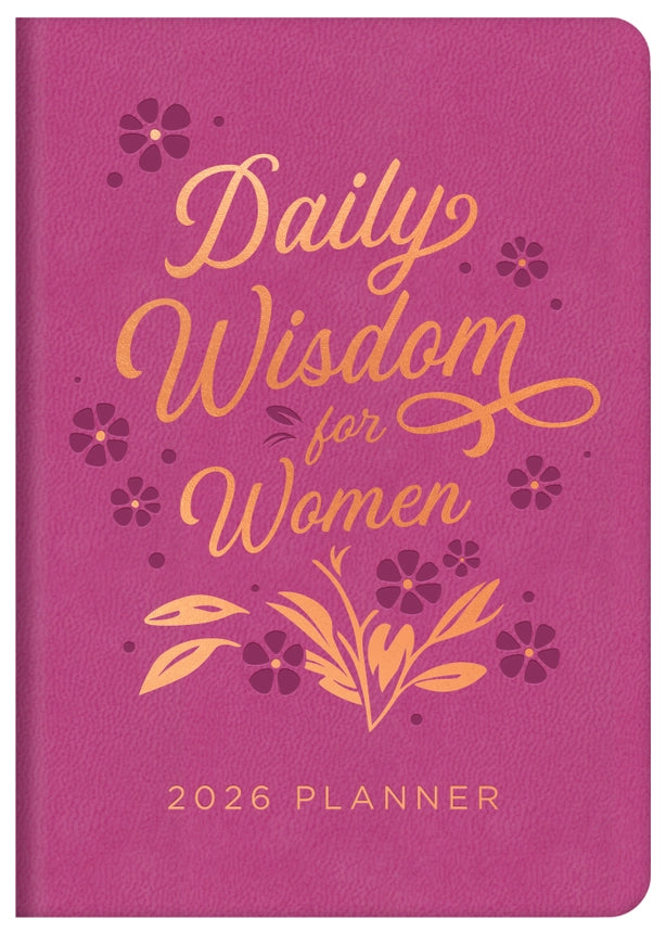2026 Planner Daily Wisdom for Women, Pink