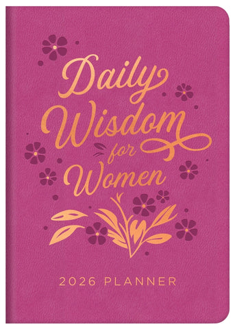 2026 Planner Daily Wisdom for Women, Pink
