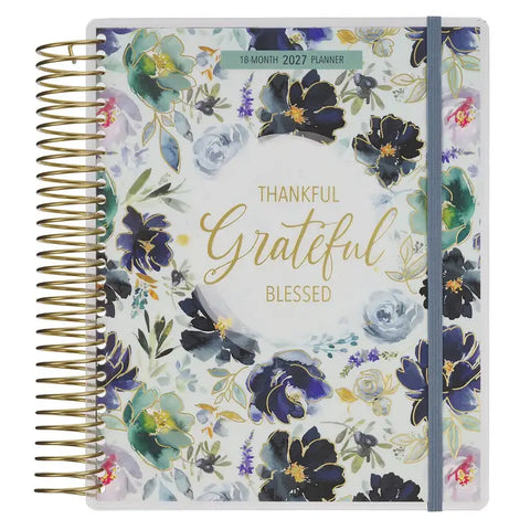 2027 Wire 18-Month Planner Thankful Grateful Blessed