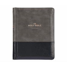 KJV Deluxe Gift Bible with Thumb Index and Zippered Closure