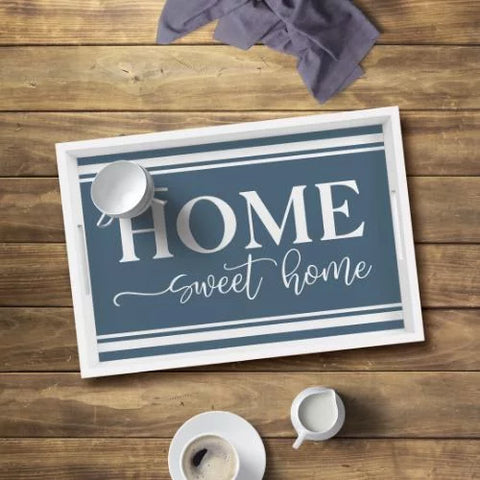 Home Sweet Home Decorative Serving Tray