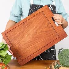 Walnut Brown Cutting Board 16.75 X 12