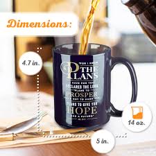 For I know the Plans Coffee Mug- Jeremiah 29:11