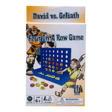 Four in a Row Game David vs. Goliath