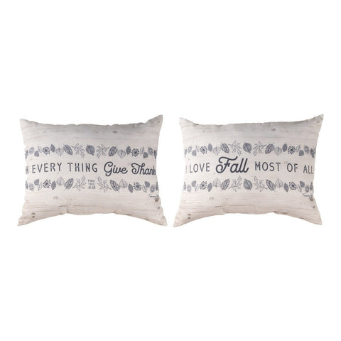 In Everything Give Thanks Climaweave Pillow, 24